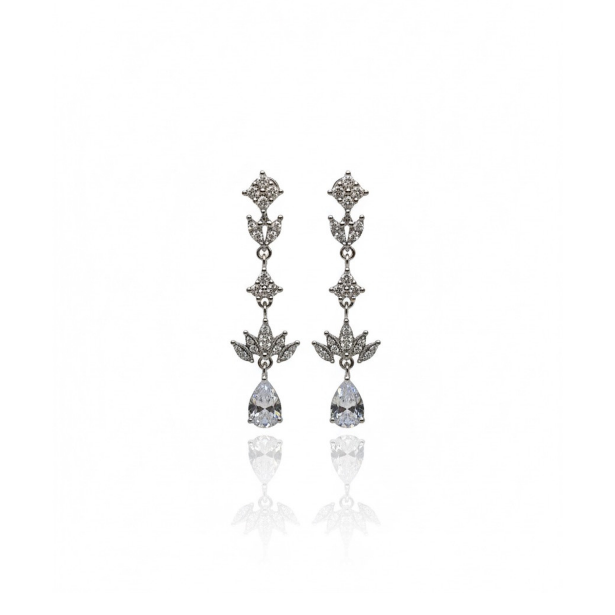Ivy Leaf Drop Earrings