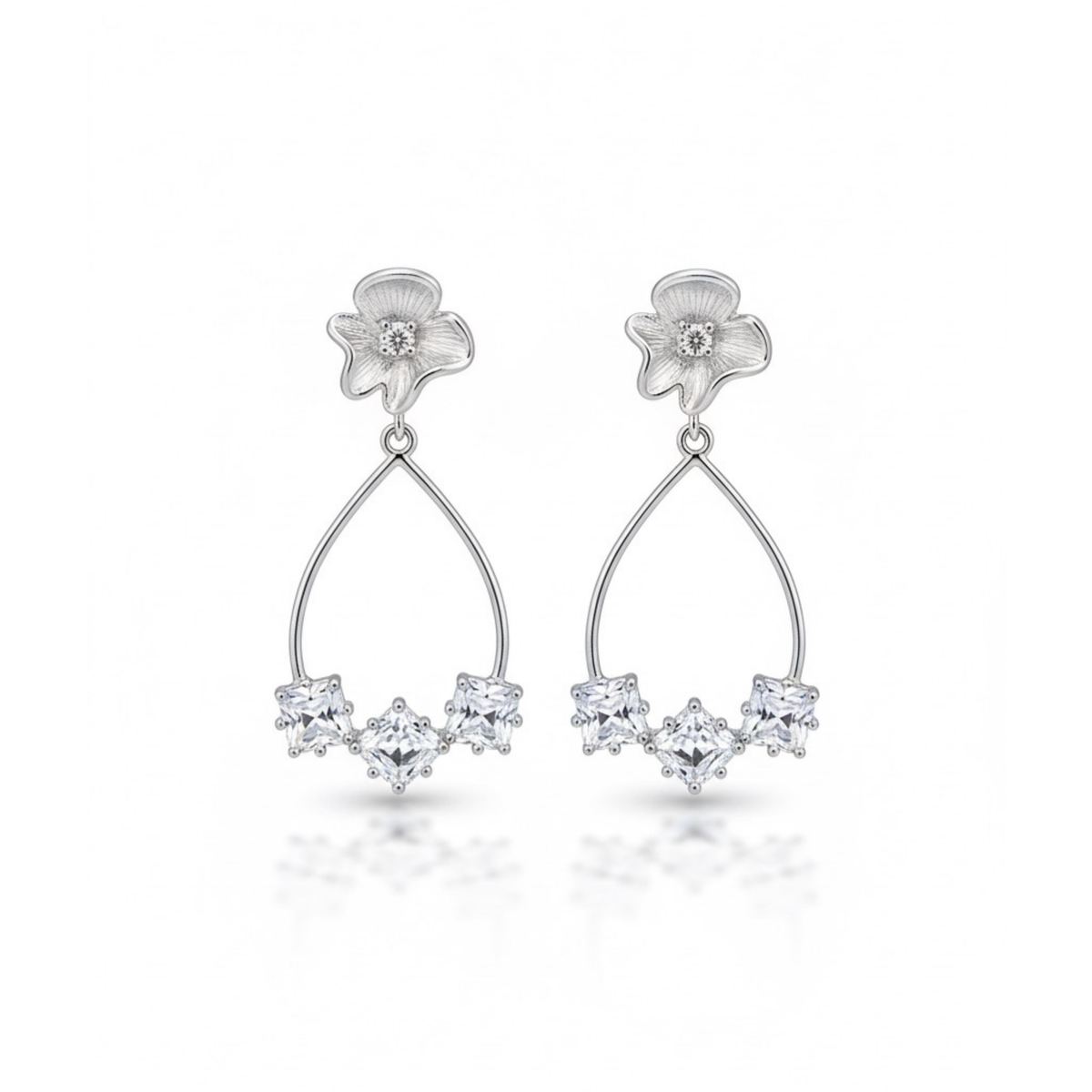 Trinity Bloom Earrings