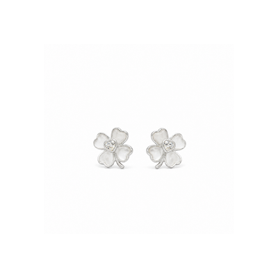Clover Heart Earrings