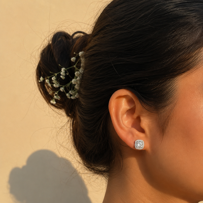 Timeless Solitaire Earrings