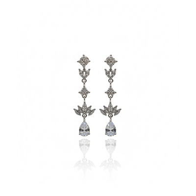 Ivy Leaf Drop Earrings