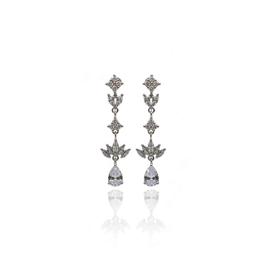 Ivy Leaf Drop Earrings