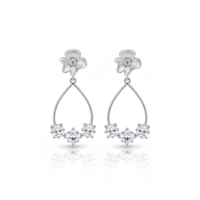 Trinity Bloom Earrings