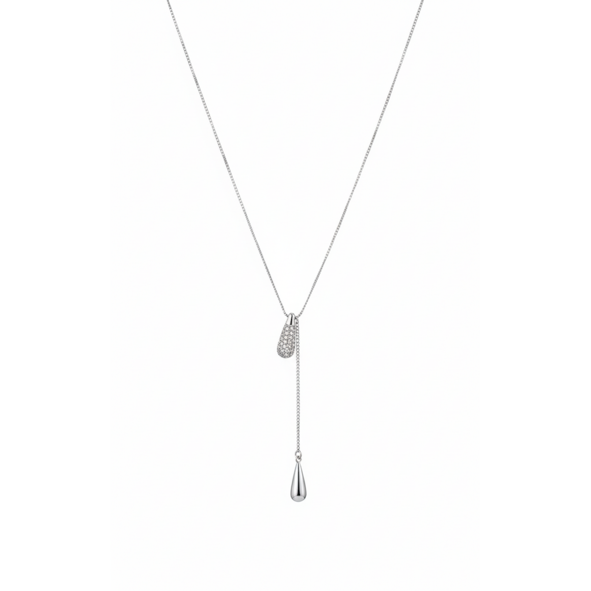 Round Drop Necklace