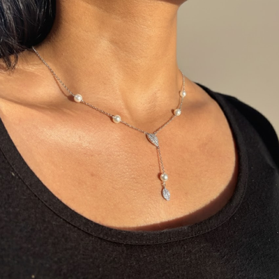 Ivory Leaf Necklace